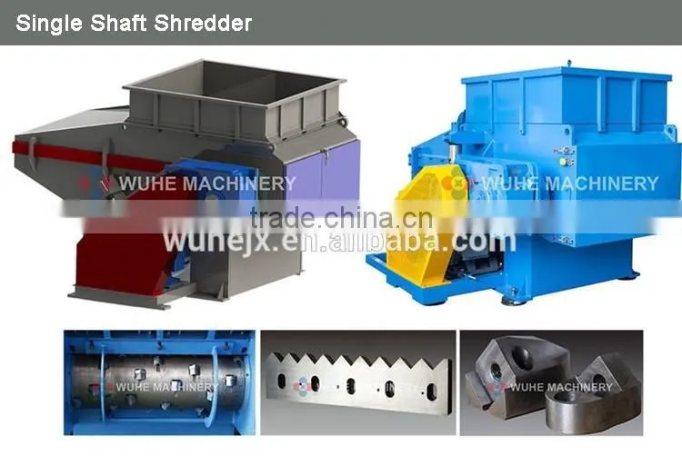 waste management cardboard box shredding machine
