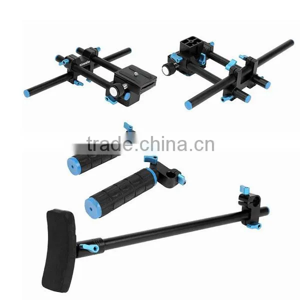 Commlite Video Camera System Kit Video Rig + Follow focus + Matte box