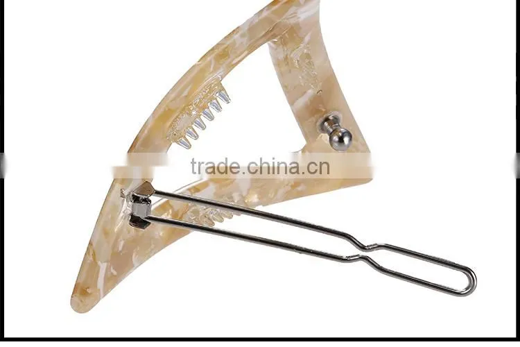 Acetate Triangle Geometric Barrettes Jewelry Girls Hairpin Factory in China AE002