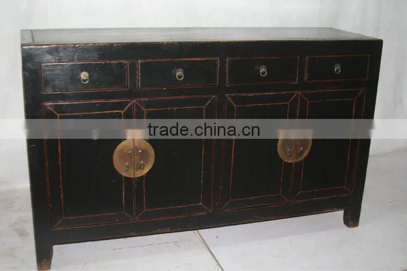 Chinese antique living room cabinet