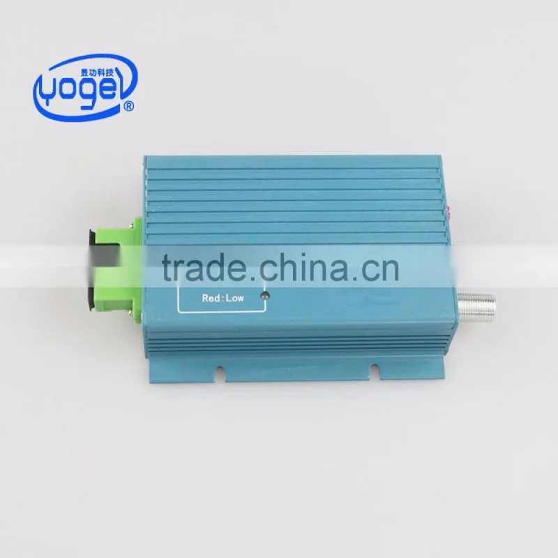 Audio optical fiber transceiver / fiber optic FTTH node CATV receiver