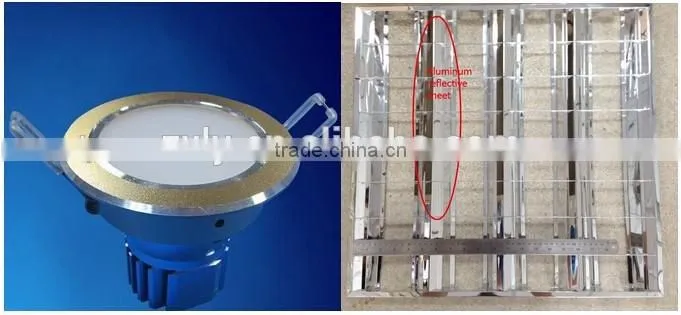 0.5mm mirror coated aluminum strip 1050/1100 for grid lamp