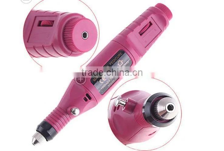 Strong 30000RPM Pro Electric Nail Drill Machine Manicure Kits File Drill Bits Sanding Band Accessory Nail Salon Nail Art Tools