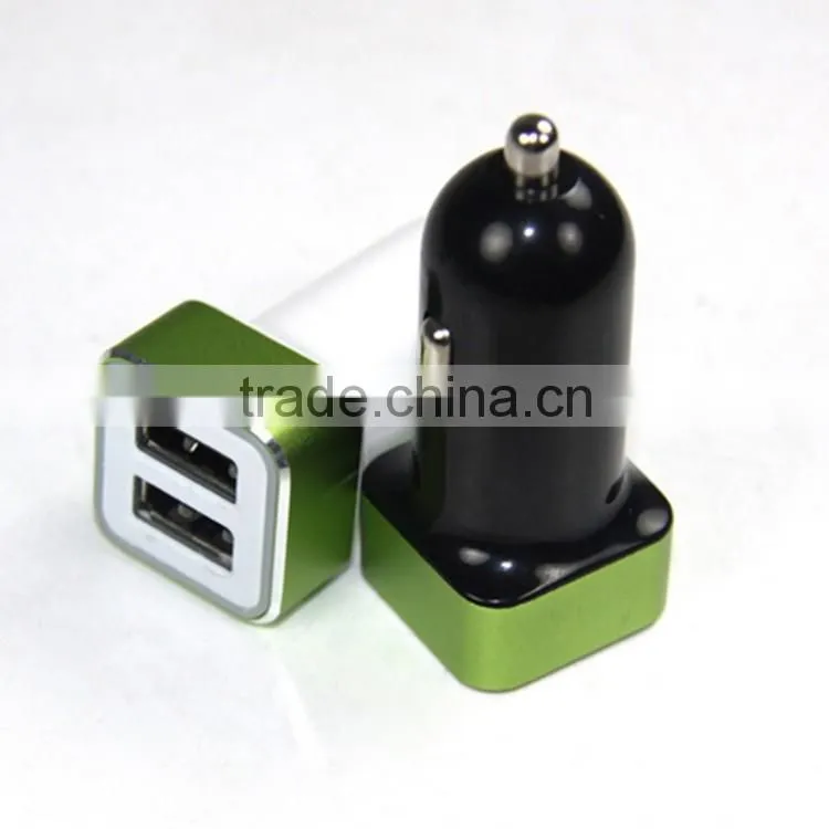REYON 4.8A/24W 2-Smart Port USB Car Charger ,Portable Fast Car Charger Compatible for iphone,samsung