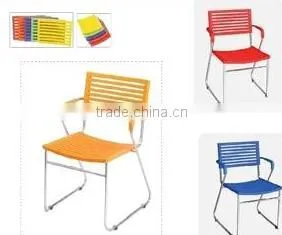 Office use Metal Frame PP Plastic Chair, HYL-6005