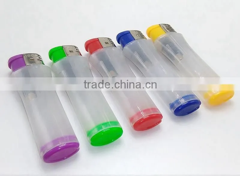 Fashion shape as flower vase plastic electronic cigarette lighter fire