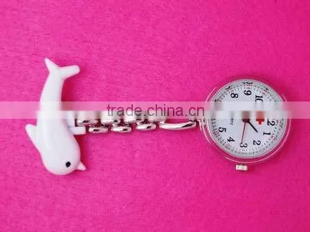 nurse chain watch with cute smile face