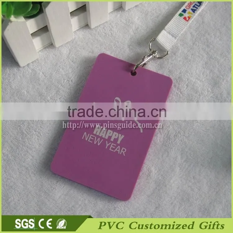 Factory Manufacture 100% Eco-friendly Personalized 3D Soft PVC Keychain