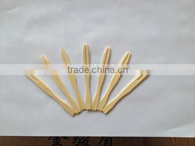 Flower fruit bamboo fork