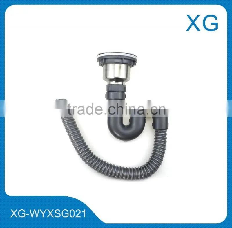 Posh down pop up stainless steel kitchen sink drainer/cheap price washbasin drainer/brass sink drainer/kitchen sink with drainer