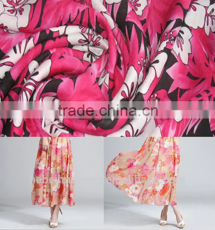 wholesale reactive 100% printed viscose fabric