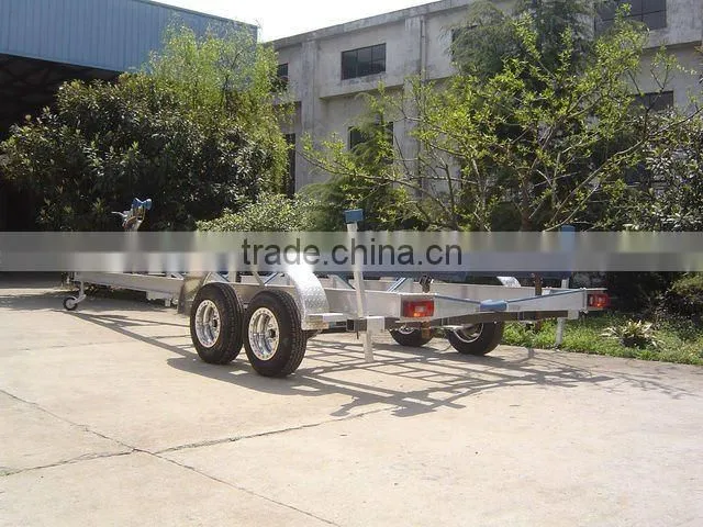 Heavy Duty Dual Axle Aluminum Boat Trailer