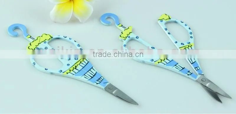 Umbrella Shape Beauty Nail Scissors Curved