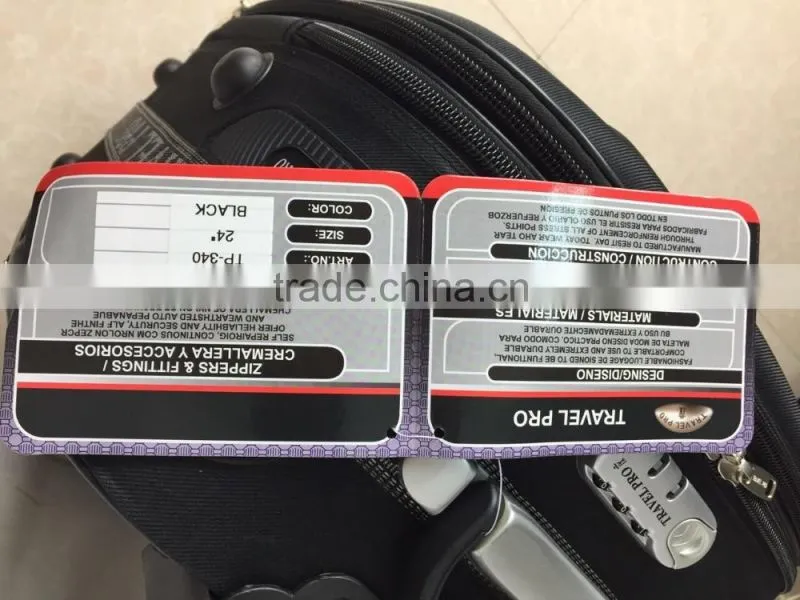 STOCK LOT 3PCS EVA TROLLEY LUGGAGE SET