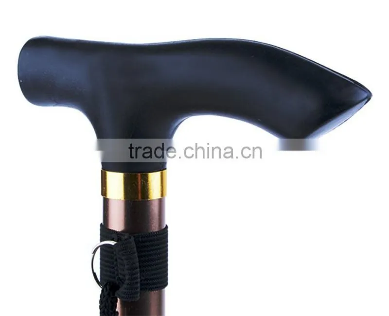 Adjustable Folding Walking Cane Strong Sturdy Aluminum Ergonomic Handle WH000365