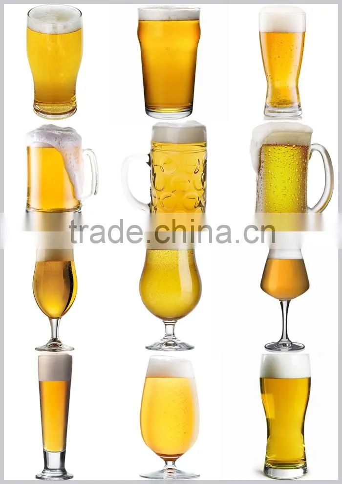 Classic hig quality 13 oz giant pub beer glass for drinking