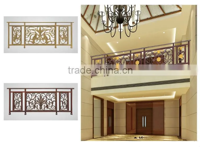 fashionable design aluminium stair railing