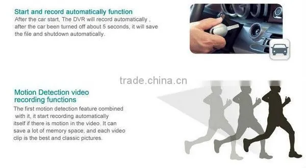 140 degree 1080p view motion detection blackbox