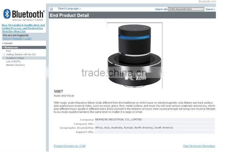 26W NFC Compact Vibration Speaker Wireless Microphone, A Great Mix of Portability and Strong Bass Sound Quality
