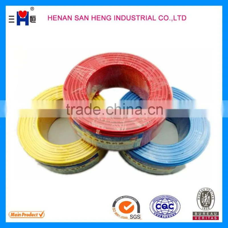 High quality electric cable BVR different types of wires with free sample