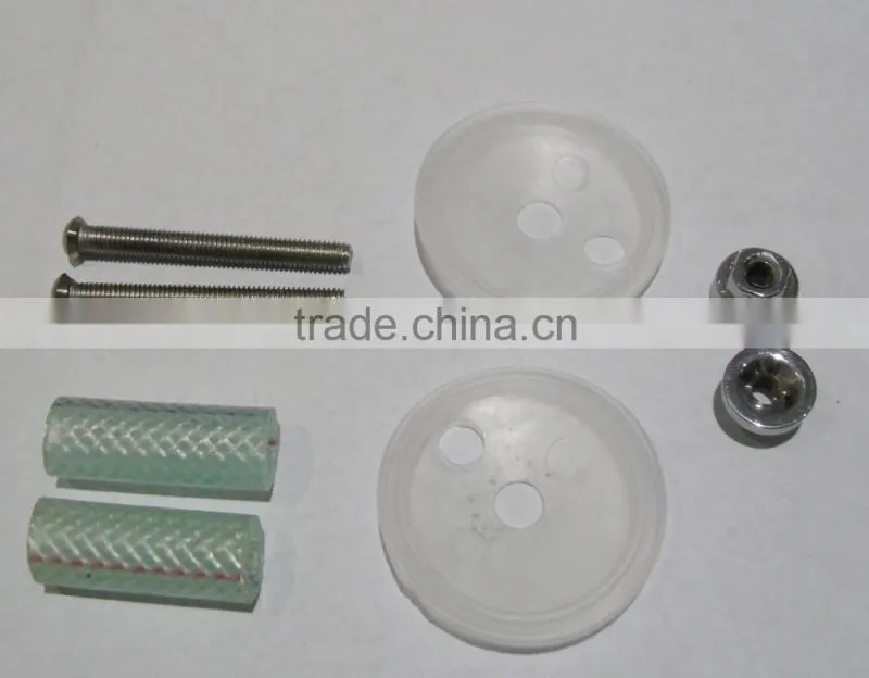 top fixed brass toilet seat hinges