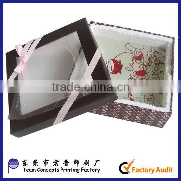 cheap decorative candy gift box with window