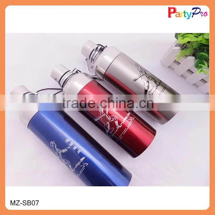 Partypro 2015 New Products Custom Logo 750ml Stainless Steel Water Bottle