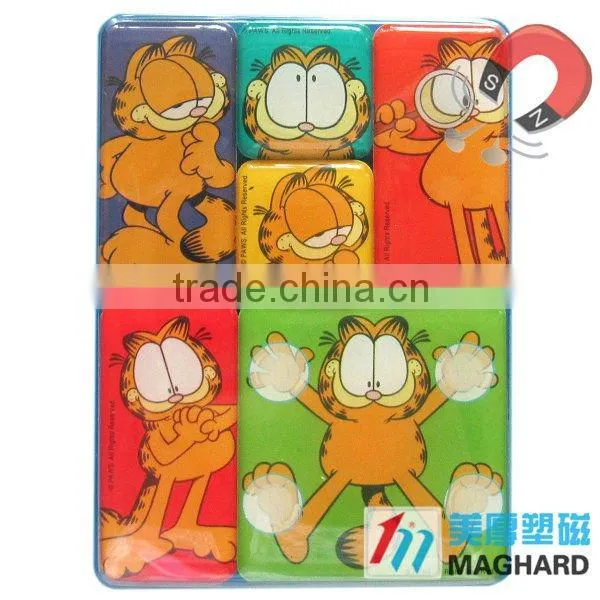 souvenir epoxy magnet set