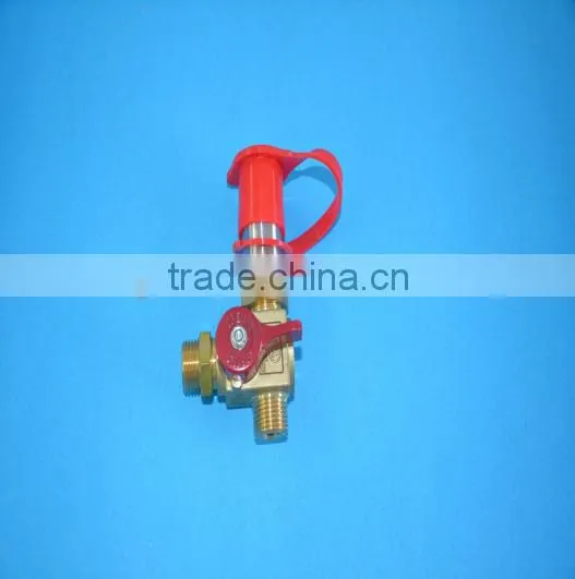 CNG LPG single point pressure reducer filling valve kit