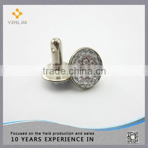 High Quality 10mm Clear Crystal Rivet For Garment
