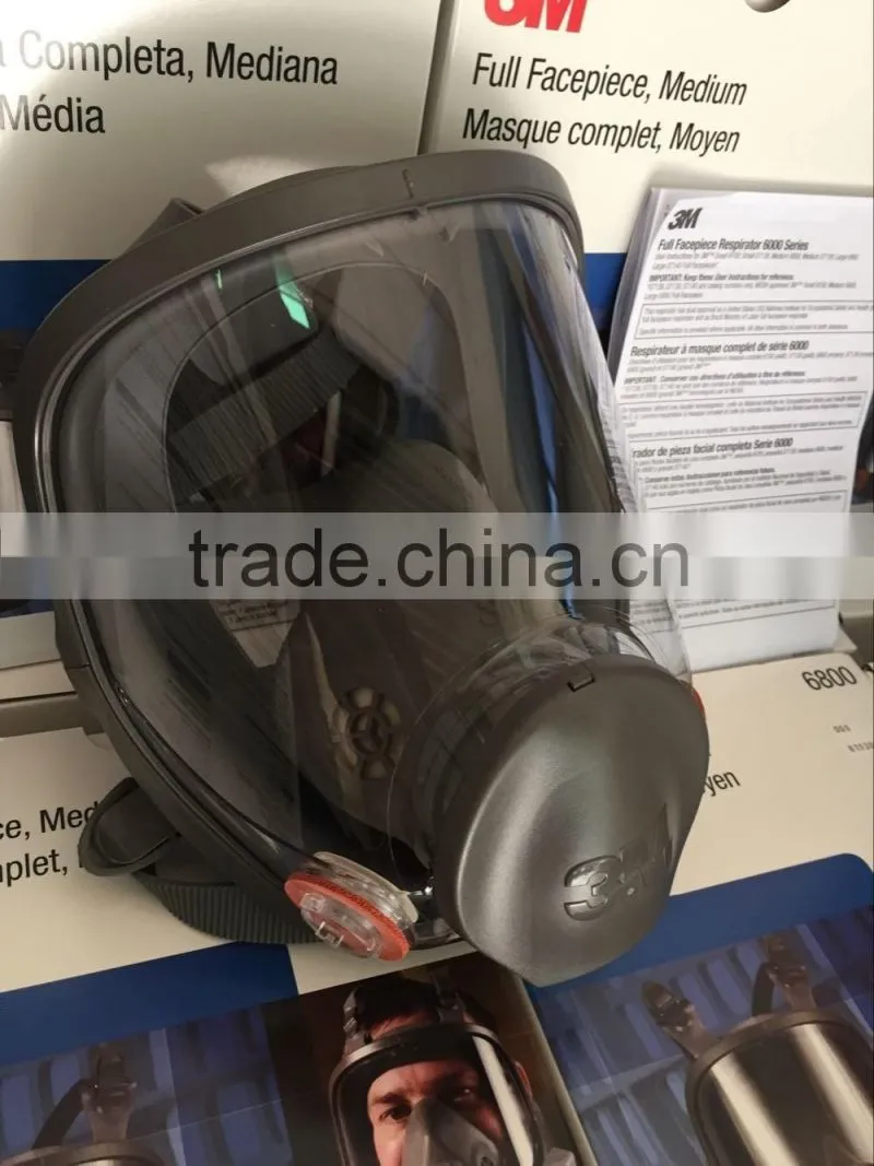 3M 6800 reusable full face mask silicone medium respirators mask
