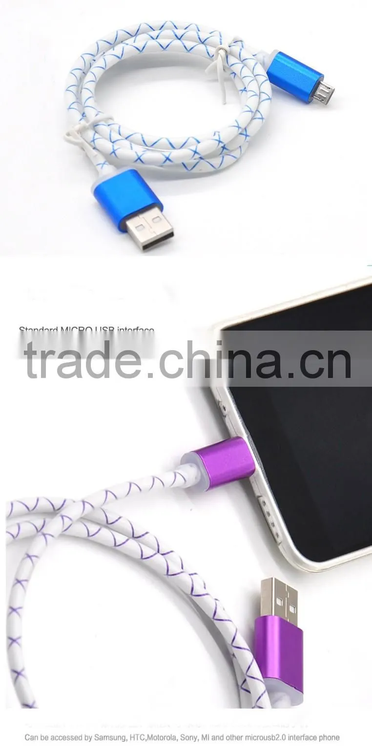 1M 2M 3M 5M China Customized best selling good quality low price micro usb cable