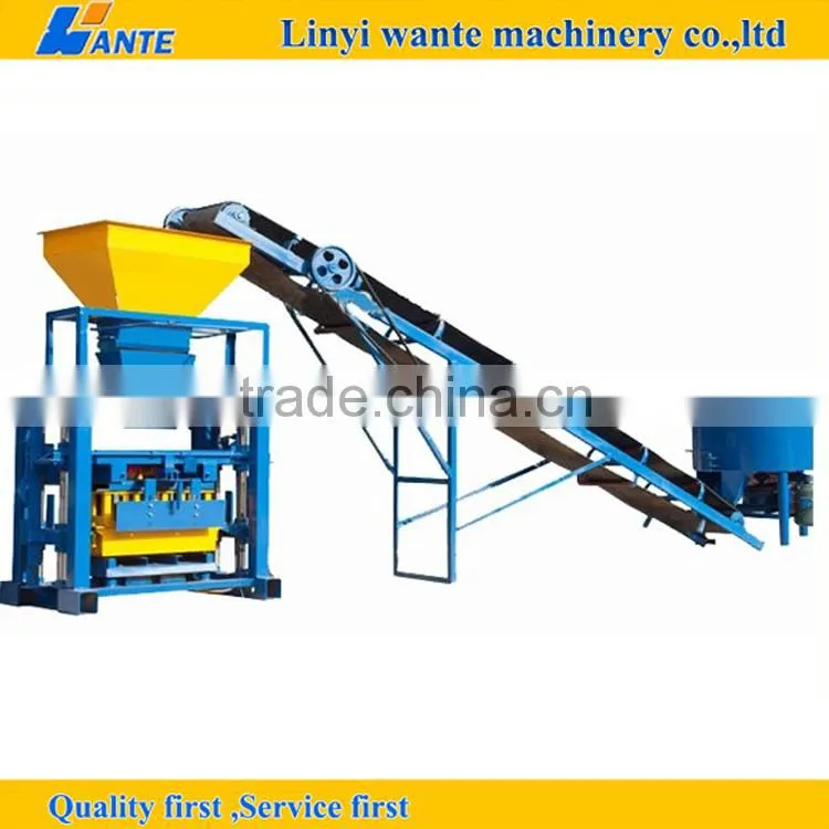 Hot sale low price QTJ4-40 concrete block machine