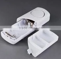 White Independent door sensor with 105Db