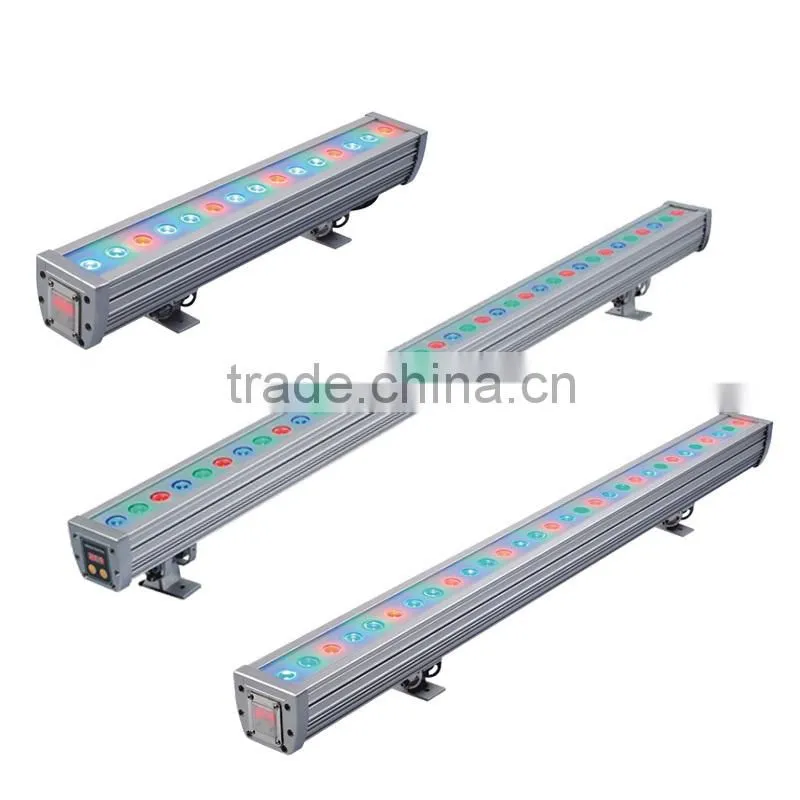 New design high power 36*11W RGB IP65 LED wall washer light, outdoor dmx led city color