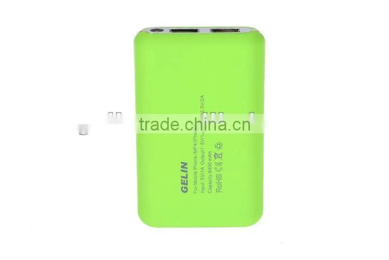 Intelligent 6600mAh mobile power bank