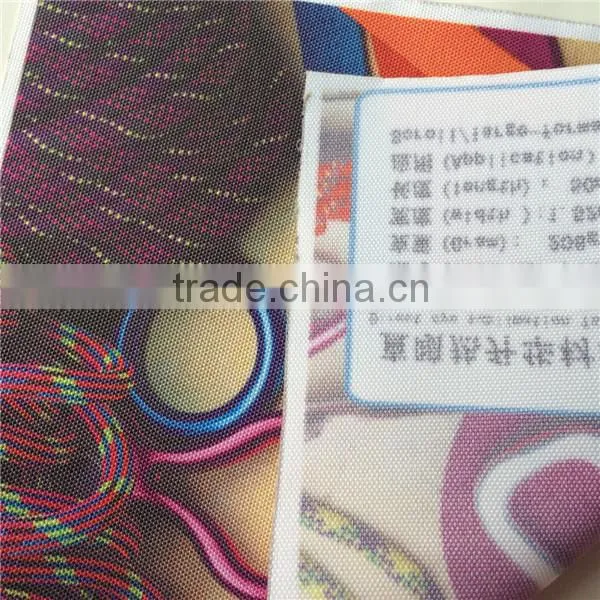 206g 100% polyester tarpaulin fabric for sublimation