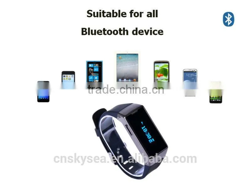 2014 newest style Smart watch Bluetooth Watch and Smart phone companion