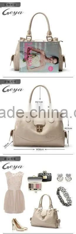 2012 China Newest Stock Brand designer lady leather handbags