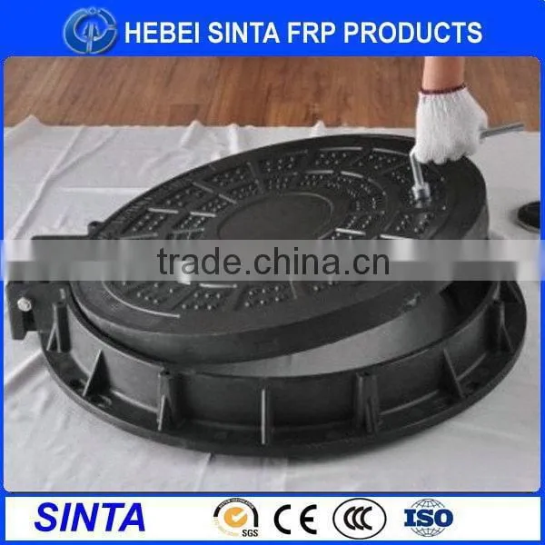 Newest hot sell decorative lockable smc manhole cover