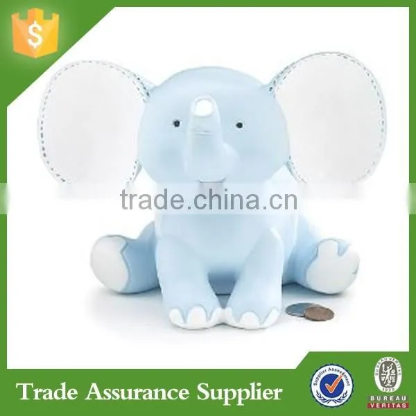 Hi-Q Customize Resin Elephant Piggy Bank Money Boxes Home Decoration