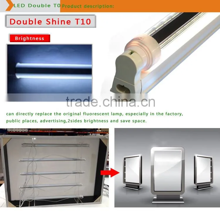 double-side Best sell Chinese China led light tube t5 for aquarium led tube t10