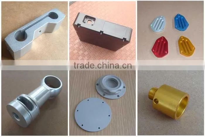 customize mechanical CNC processed aluminum turning parts