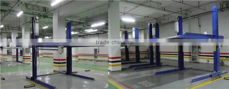 hydraulic two tier lifting,two tier lifting passenger lift,vehicle lifting passenger lift