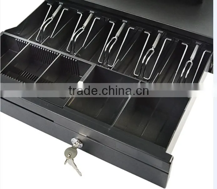 built in receipt printer POS Machine/brand new keyboard POS System