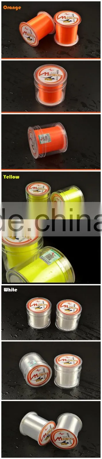 OEM high strength nylon fishing line monofilament 100M 500M