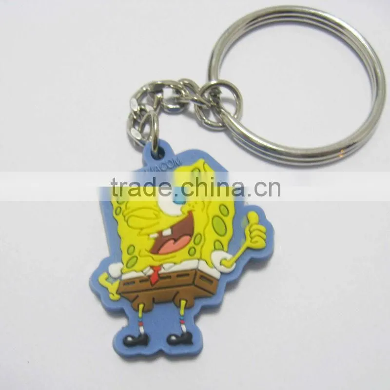3d rubber pvc keychain