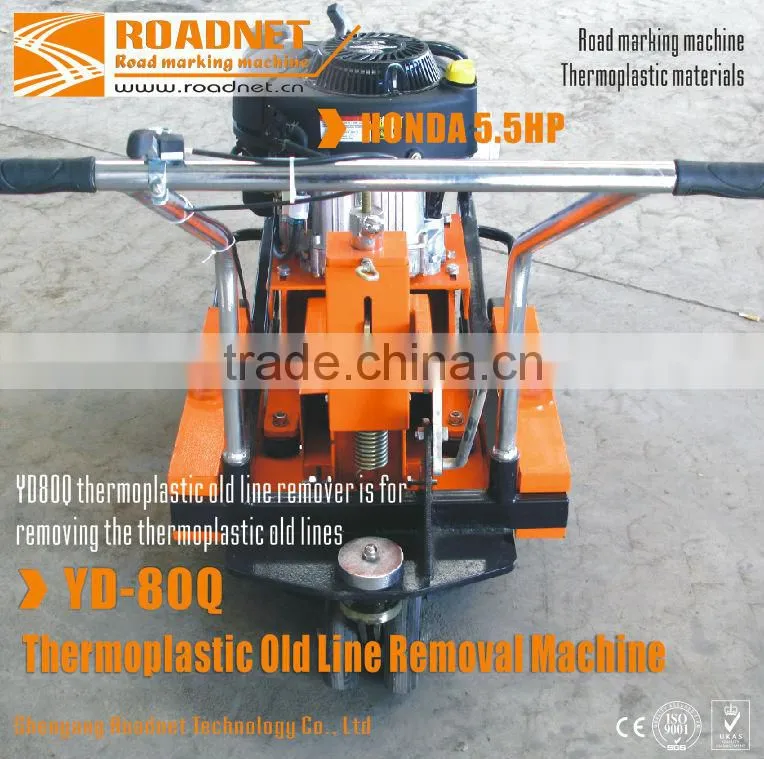 thermoplastic road paint removal machine