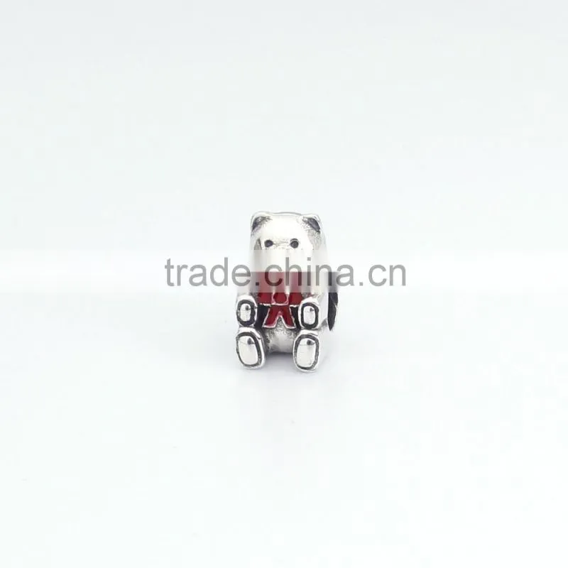 Lucky Floating Freedom Bear charms wholesale