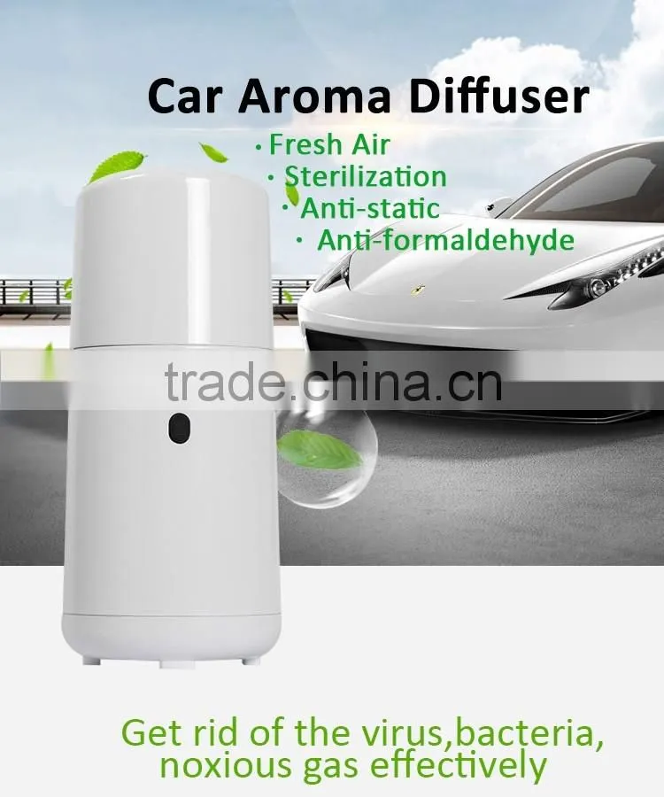 Wholesale ultrasonic car essential oil aroma diffuser car scent air humidifier